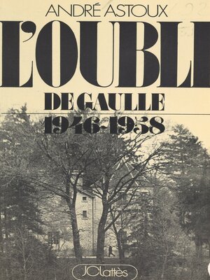 cover image of L'oubli